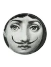 Fornasetti Round Ashtray Black