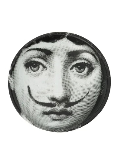 Fornasetti Round Ashtray Black