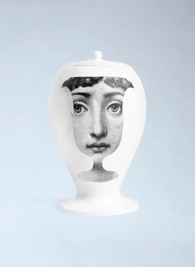 Fornasetti Sagome Di Vasi Vase In White