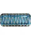 Fornasetti Sardine Tray In Blue