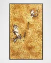 Fornasetti Scimmie E Foglie Decorative Panel Wall Art In Multi