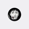 Fornasetti Serving And Trays Black And White Uni In Black And White