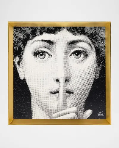 Fornasetti Silenzio Decorative Panel Wall Art In Multi