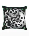 Fornasetti High Fidelity Silk Cushion 45cm X 45 Cm In Multi