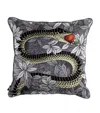 Fornasetti Silk Peccato Originale Cushion In Animal Print