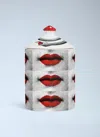 Fornasetti Small Se Poi Frutto Proibito Candle In Multicolour