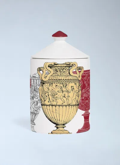 Fornasetti Small Se Poi Reperti Candle In Multi