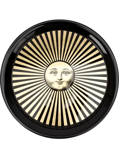 Fornasetti Sun Tray In Black