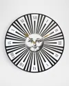 Fornasetti Sole Raggiante Wall Clock In Multi