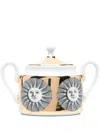 Fornasetti Sole Sugar Bown In Black