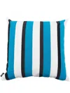 Fornasetti Striped Square Cushion In 蓝色
