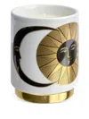 Fornasetti Giorno E Notte Candle In White