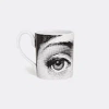Fornasetti Tea And Coffee Black And White Uni In Black And White