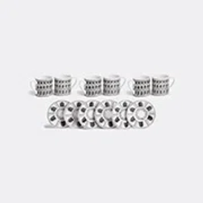 Fornasetti Tea And Coffee Black And White Uni
