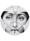 Fornasetti Tema E Variazione N°96 Wall Plate In White
