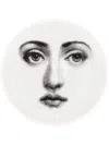 Fornasetti Tema E Variazioni 6 Round Coaster In White