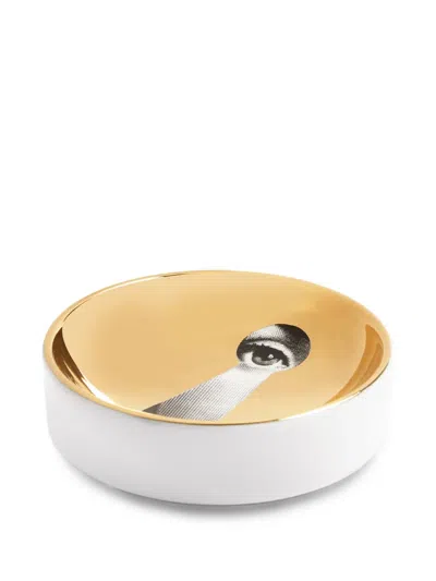 Fornasetti Tema E Variazioni Ashtray In Silver
