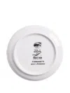 Fornasetti Tema E Variazioni Decorative Coaster In White