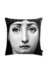 Fornasetti Tema E Variazioni N. 1-6 Cushion (40cm X 40cm) In White