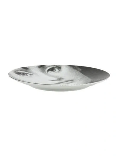 Pre-owned Fornasetti Tema E Variazioni N. 220 Wall Plate In Multi