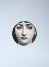 Fornasetti Tema E Variazioni N.1 Wall Plate In Black
