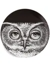 Fornasetti Tema E Variazioni N.105 Wall Plate In Black