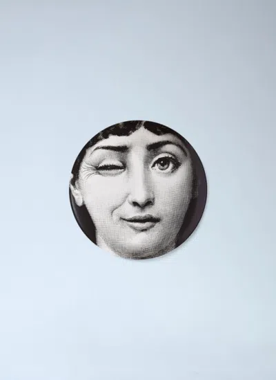 Fornasetti Tema E Variazioni N.130 Wall Plate In Multi