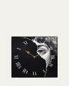Fornasetti Tema E Variazioni N.145 Wall Clock In Black