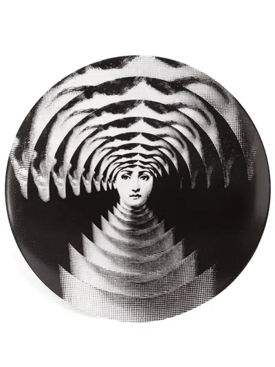 Fornasetti Tema E Variazioni N.172 Wall Plate In Bia