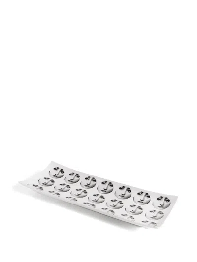 Fornasetti Tema E Variazioni N.197 Rectangular Tray (15.5cm X 39cm) In White