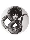 Fornasetti Wall Plate Tema E Variazioni N.198 In Bia