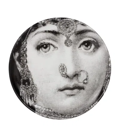 Fornasetti Tema E Variazioni N.228 Decorative Holder In Black
