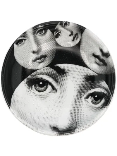 Fornasetti Tema E Variazioni N.242 Ashtray In White