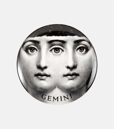 Fornasetti Tema E Variazioni N.350 Gemini Wall Plate