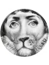 Fornasetti Tema E Variazioni N.352 Wall Plate In Black