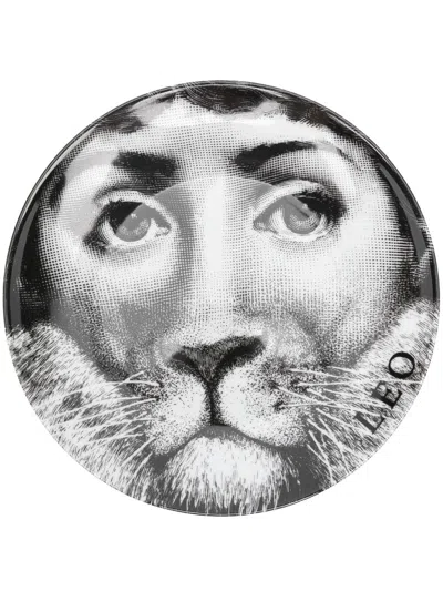 FORNASETTI TEMA E VARIAZIONI N.352 LEO WALL PLATE (26CM)