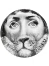 Fornasetti Tema E Variazioni N.352 Leo Wandteller 26cm In Black