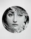 Fornasetti Tema E Variazioni N.353 Wall Plate In Blackwhite