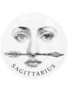 Fornasetti Tema E Variazioni N.356 Sagittarius Wall Plate (26cm) In White