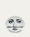 Fornasetti Tema E Variazioni N.356 Wall Plate In Blackwhite