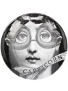 Fornasetti Tema E Variazioni N.357 Wall Plate (25cm) In Black