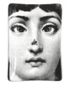 Fornasetti Tema E Variazioni N.363 Ashtray (15.4cm X 10.6cm) In Black