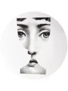 Fornasetti Tema E Variazioni N.51 Wall Plate In White