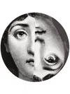 Fornasetti Wall Plate Tema E Variazioni N.57 In Bia
