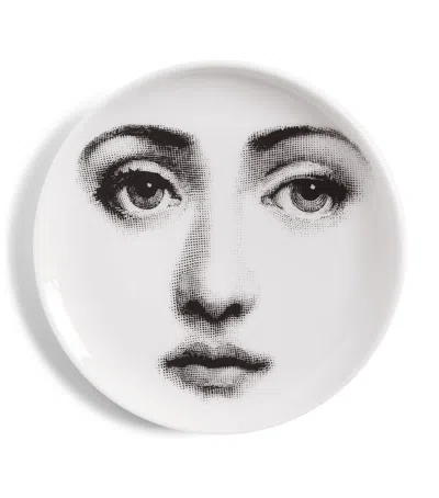 Fornasetti Tema E Variazioni N.6 Decorative Holder In White