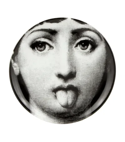 Fornasetti Tema E Variazioni N.82 Decorative Holder In Gray