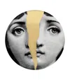 Fornasetti Tema E Variazioni N. 10 Broken Face Gold Wall Plate