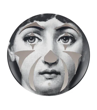Fornasetti Tema E Variazioni No. 122 Wall Plate In Multi
