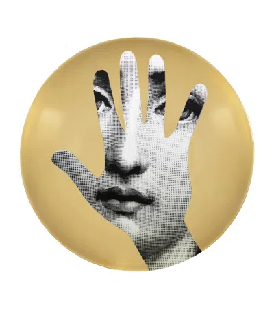 Fornasetti Tema E Variazioni No. 15 Wall Plate In Multi