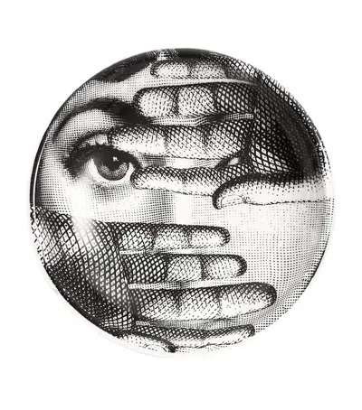 Fornasetti Tema E Variazioni No. 154 Ashtray In Black